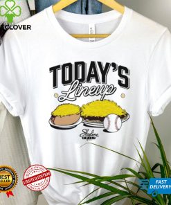 Today’s lineup baseball skyline chili shirt