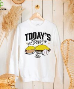 Today’s lineup baseball skyline chili hoodie, sweater, longsleeve, shirt v-neck, t-shirt