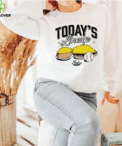 Today’s lineup baseball skyline chili hoodie, sweater, longsleeve, shirt v-neck, t-shirt