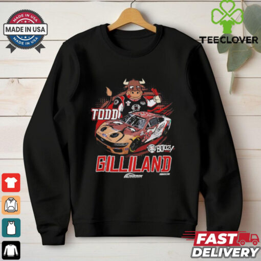 Todd Gilliland Boozy Jerky 38 Front Row Motorsports NASCAR shirt