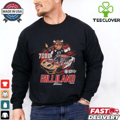 Todd Gilliland Boozy Jerky 38 Front Row Motorsports NASCAR shirt