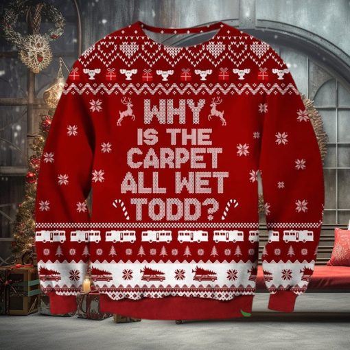 Todd I Dont Know Margo Pattern Christmas Ugly Sweater Christmas Xmas Sweater Christmas Gift For Daddy