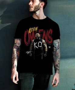 Toddler 500 Level Black Kevin Owens Grunge Name T Shirt