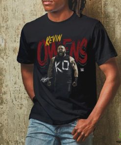 Toddler 500 Level Black Kevin Owens Grunge Name T Shirt