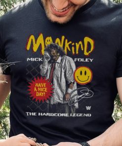 Toddler 500 Level Black Mick Foley Mankind Have A Nice Day T Shirt