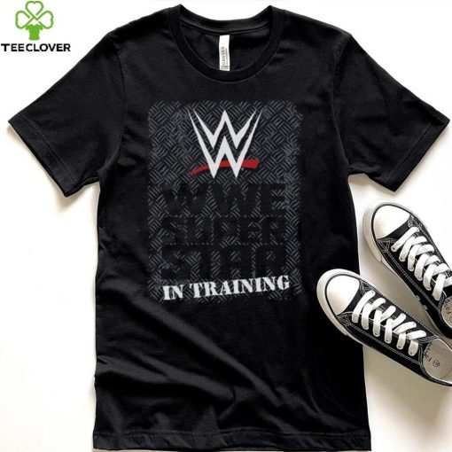 Toddler Black WWE Superstar In Training T Shirt