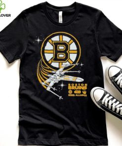 Toddler Boston Bruins Black Star Wars Rebel Alliance sport shirt