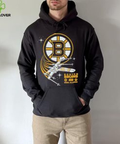 Toddler Boston Bruins Black Star Wars Rebel Alliance sport shirt