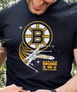 Toddler Boston Bruins Black Star Wars Rebel Alliance sport shirt