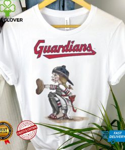 Toddler Cleveland Guardians Tiny Turnip White Kate The Catcher hoodie, sweater, longsleeve, shirt v-neck, t-shirt