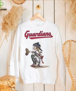 Toddler Cleveland Guardians Tiny Turnip White Kate The Catcher hoodie, sweater, longsleeve, shirt v-neck, t-shirt