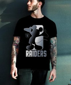 Toddler Las Vegas Raiders Black Disney Cross Fade T Shirt