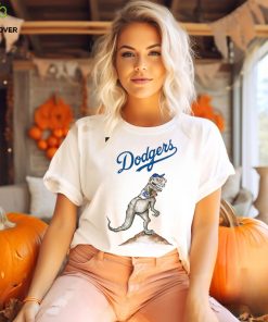 Toddler Los Angeles Dodgers Tiny Turnip White Black TT Rex Raglan 3 4 Sleeve T Shirt 2 Toddler Los Angeles Dodgers Tiny Turnip White Black TT Rex Raglan 3 4 Sleeve T Shirt