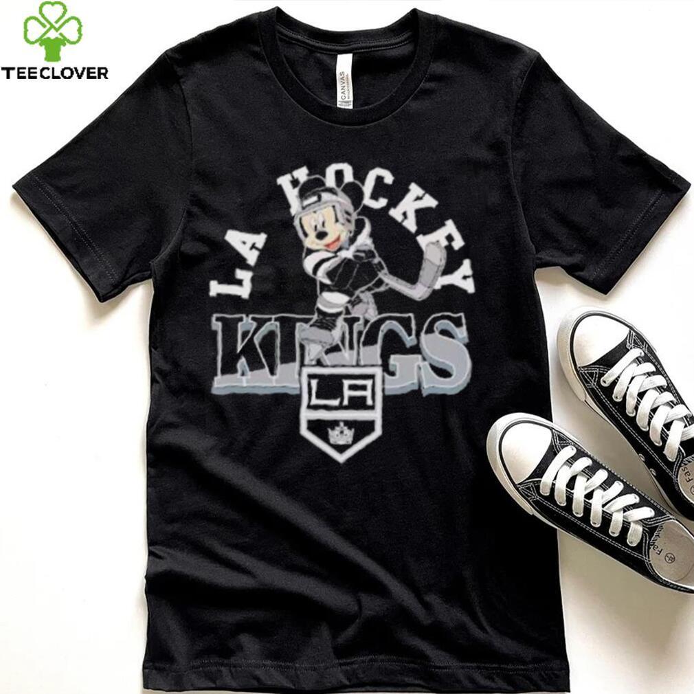 Toddler Los Angeles Kings Black Putting Up Numbers Mickey mouse shirt Toddler Los Angeles Kings Black Putting Up Numbers Mickey mouse shirt