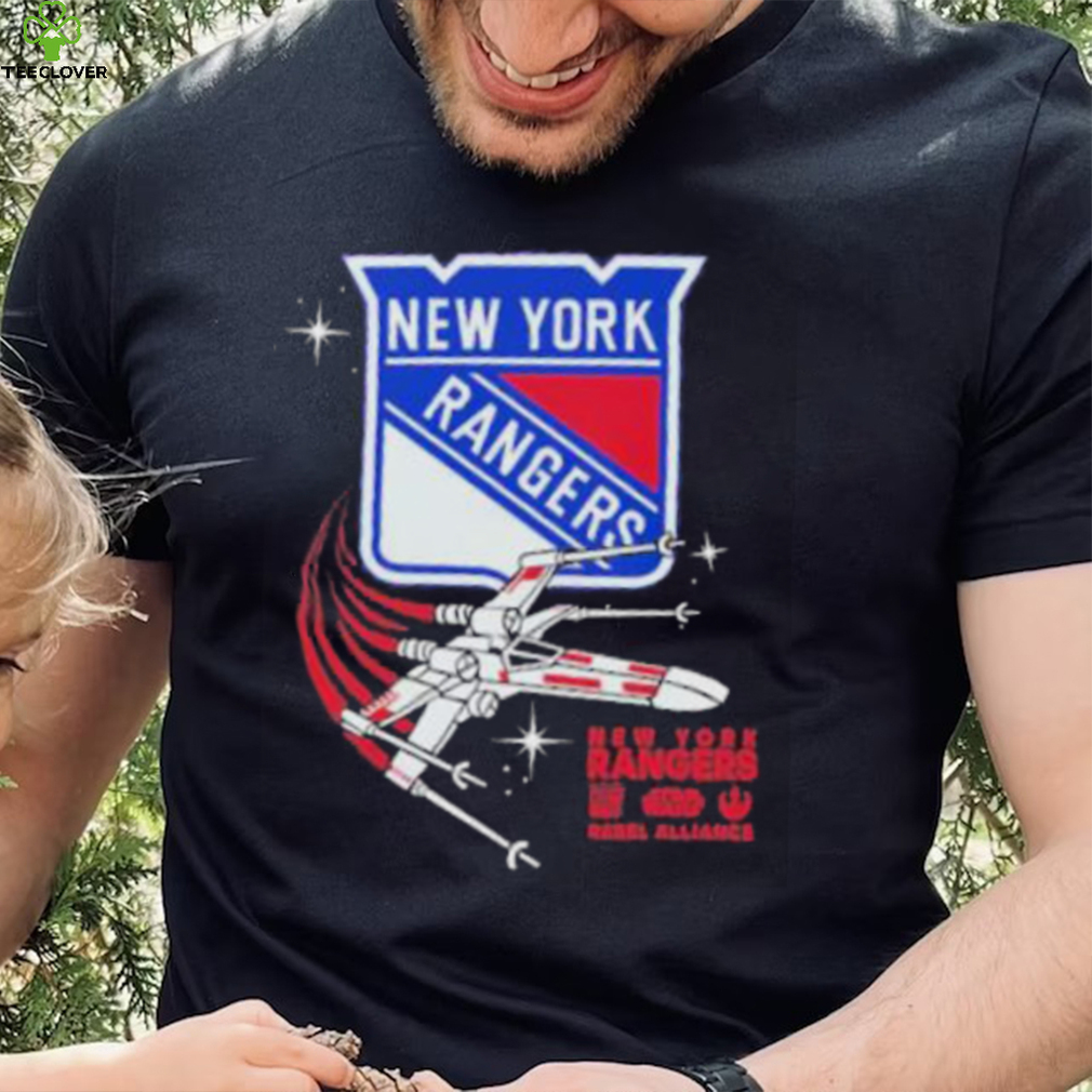Toddler New York Rangers Black Star Wars Rebel Alliance sport shirt Toddler New York Rangers Black Star Wars Rebel Alliance sport shirt