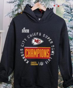 Toddler Nike Anthracite Kansas City Chiefs Super Bowl LVII Champions Locker Room Trophy Collection T Shirt