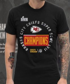 Toddler Nike Anthracite Kansas City Chiefs Super Bowl LVII Champions Locker Room Trophy Collection T Shirt