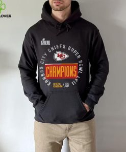 Toddler Nike Anthracite Kansas City Chiefs Super Bowl LVII Champions Locker Room Trophy Collection T Shirt