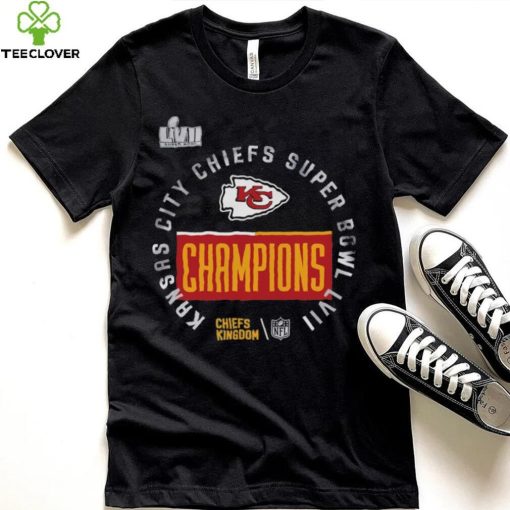 Toddler Nike Anthracite Kansas City Chiefs Super Bowl LVII Champions Locker Room Trophy Collection T Shirt