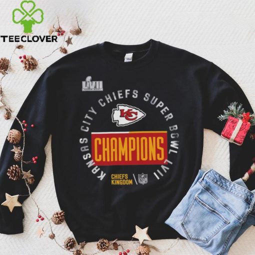 Toddler Nike Anthracite Kansas City Chiefs Super Bowl LVII Champions Locker Room Trophy Collection T Shirt