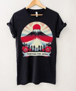 Together For Japan 2024 Earthquake Tsunami Shirt Japan Support Shirt