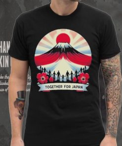 Together For Japan 2024 Earthquake Tsunami Shirt Japan Support Shirt