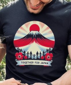 Together For Japan 2024 Earthquake Tsunami Shirt Japan Support Shirt