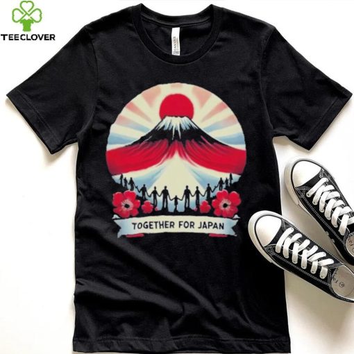 Together For Japan 2024 Earthquake Tsunami Shirt Japan Support Shirt