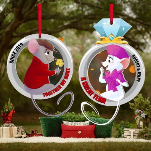 Together We Make A Great Team Personalized Ornament, Christmas Gifts For Couple