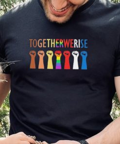 Together We Rise Unity Design Black History Shirt
