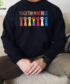Together We Rise Unity Design Black History Shirt