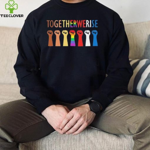 Together We Rise Unity Design Black History Shirt