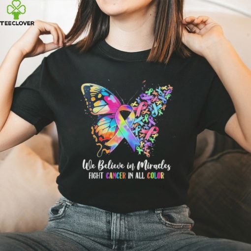 Together believe in miracles fight cancer in all color hoodie, sweater, longsleeve, shirt v-neck, t-shirt