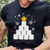 Toilet Paper Chrismas Tree Funny Shirt