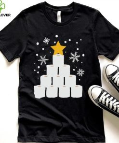 Toilet Paper Chrismas Tree Funny Shirt