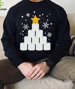 Toilet Paper Chrismas Tree Funny Shirt