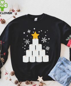 Toilet Paper Chrismas Tree Funny Shirt