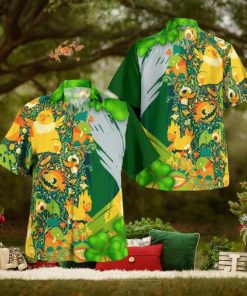 Tokemon St.Patrick’s Day Vacation Brand All Over Print Hawaiian Shirt For Summer