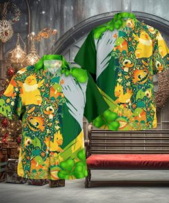 Tokemon St.Patrick’s Day Vacation Brand All Over Print Hawaiian Shirt For Summer