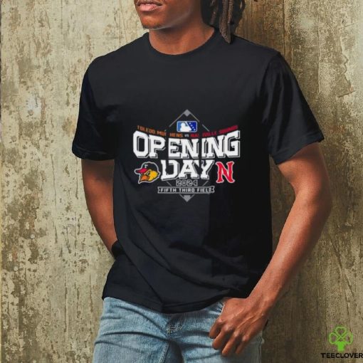 Toledo Mud Hens Vs Nashville Sounds Opening Day 2024 Fifth Third Field Shirt