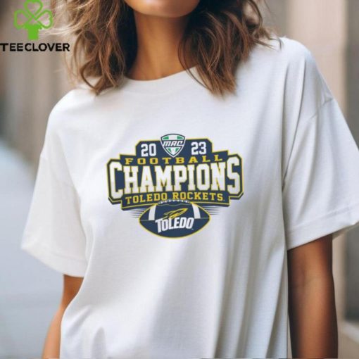 Toledo Rockets 2023 MAC Football Champion Locker Room Shirt