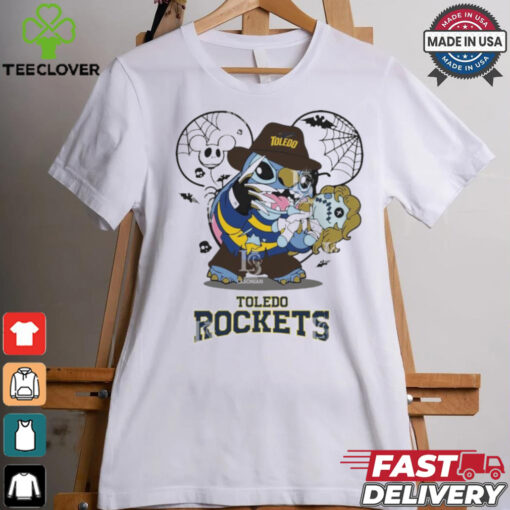 Toledo Rockets Stitch Freddy Krueger Halloween Shirt
