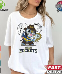 Toledo Rockets Stitch Freddy Krueger Halloween Shirt
