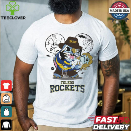 Toledo Rockets Stitch Freddy Krueger Halloween Shirt