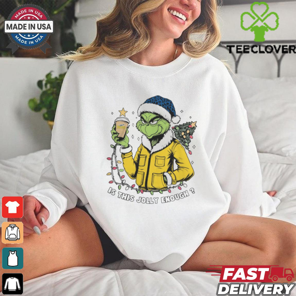 Toledo Rockets x Santa Grinch Is This Jolly Enough Merry Christmas Shirt Toledo Rockets x Santa Grinch Is This Jolly Enough Merry Christmas Shirt