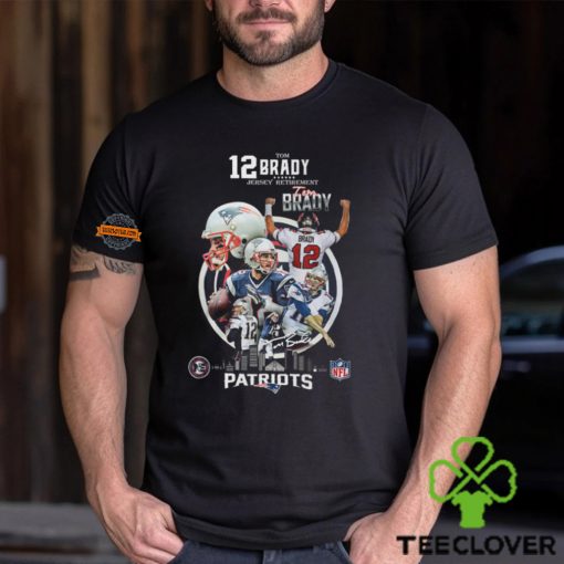 Tom 12 Brady Jersey Tom Brady Retirement Brady Patriots NFL Shirt