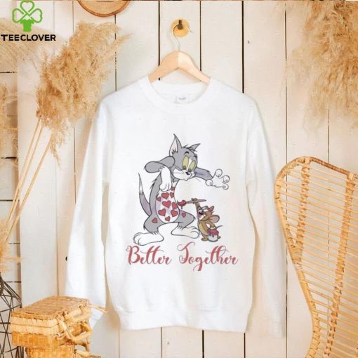 Tom And Jerry Better Together Valentine Shirt