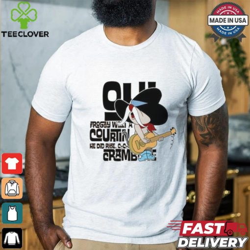 Tom And Jerry Froggy With A Courtin He Did Ride Crambone T hoodie, sweater, longsleeve, shirt v-neck, t-shirt