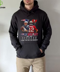 Tom Brady 2000 2023 thank you for the memories signatures hoodie, sweater, longsleeve, shirt v-neck, t-shirt