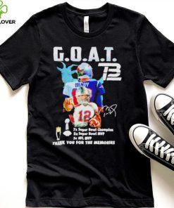 Tom Brady Goat Nfl Mvp Thank You For The Memories Signature Shirt 2 Tom Brady Goat Nfl Mvp Thank You For The Memories Signature Shirt